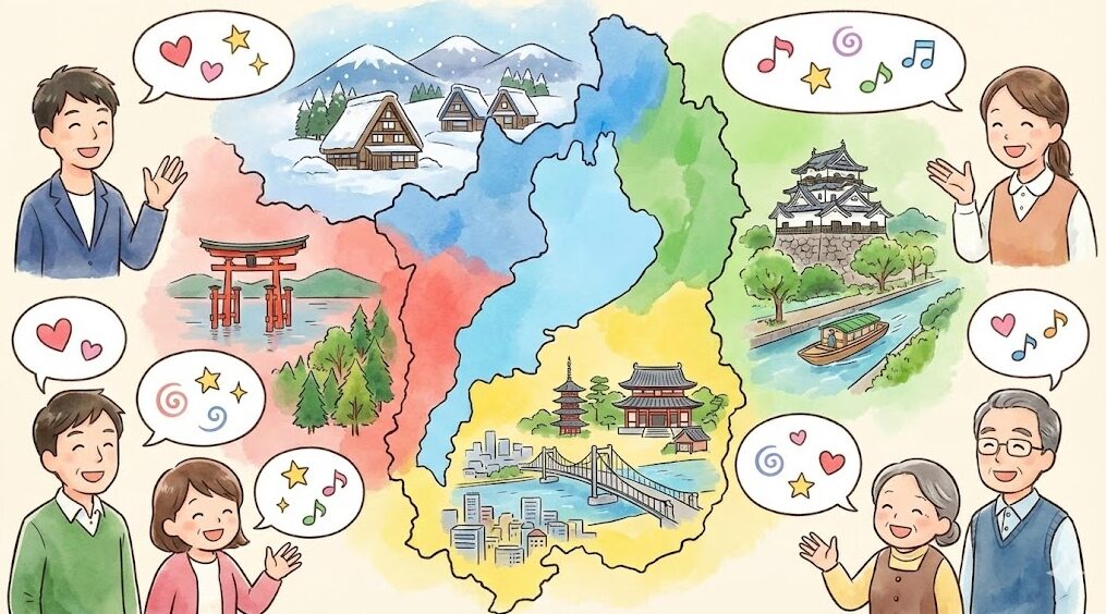 滋賀県の方言一覧!かわいい例文や地域差・怖い言葉まで徹底解説