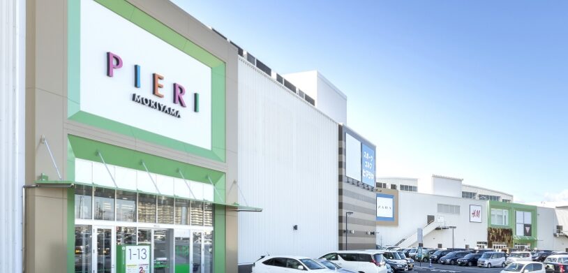 びわ湖わんわん王国の跡地に建つ現在のピエリ守山